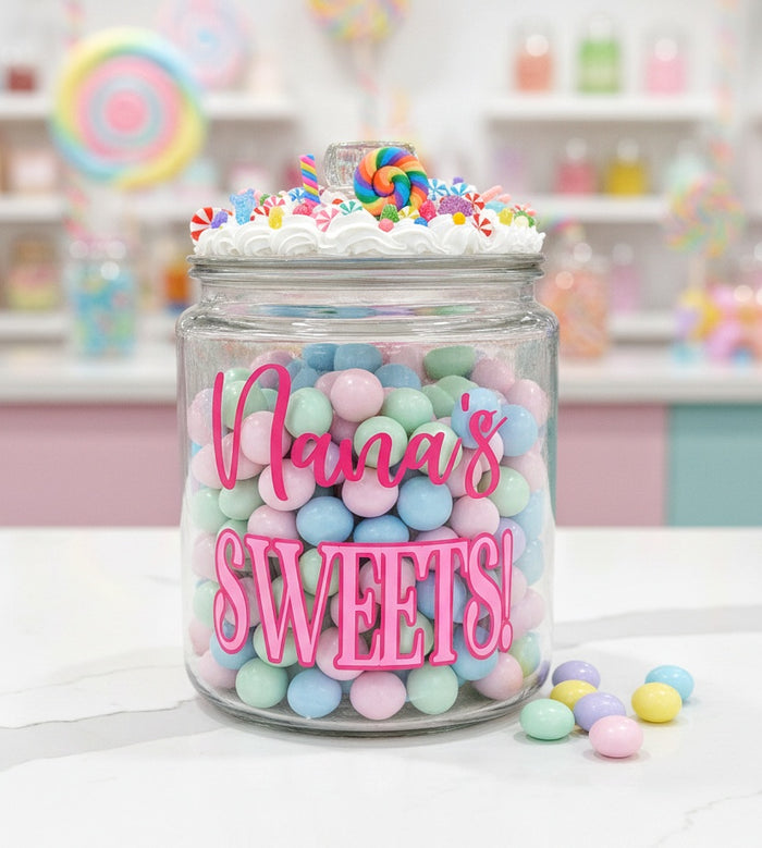 Nana Sweets Candy Jar