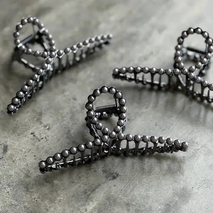 Navajo Inspired Pearl Western Claw Clip