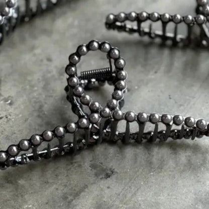 Navajo Inspired Pearl Western Claw Clip