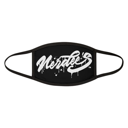 Nerdee's - Mixed-Fabric Face Mask - "The Drip" - Black