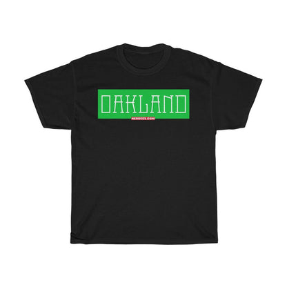 Nerdee's - Neighborhood Tee's - "Oakland" (GRN Design 01)  - Unisex Heavy Cotton Tee