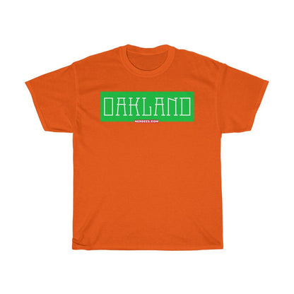 Nerdee's - Neighborhood Tee's - "Oakland" (GRN Design 01)  - Unisex Heavy Cotton Tee