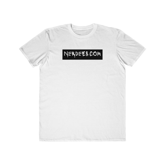 Nerdee's - "Nerdees.com Label" (BLK Design 01) -  Men's Lightweight Fashion Tee