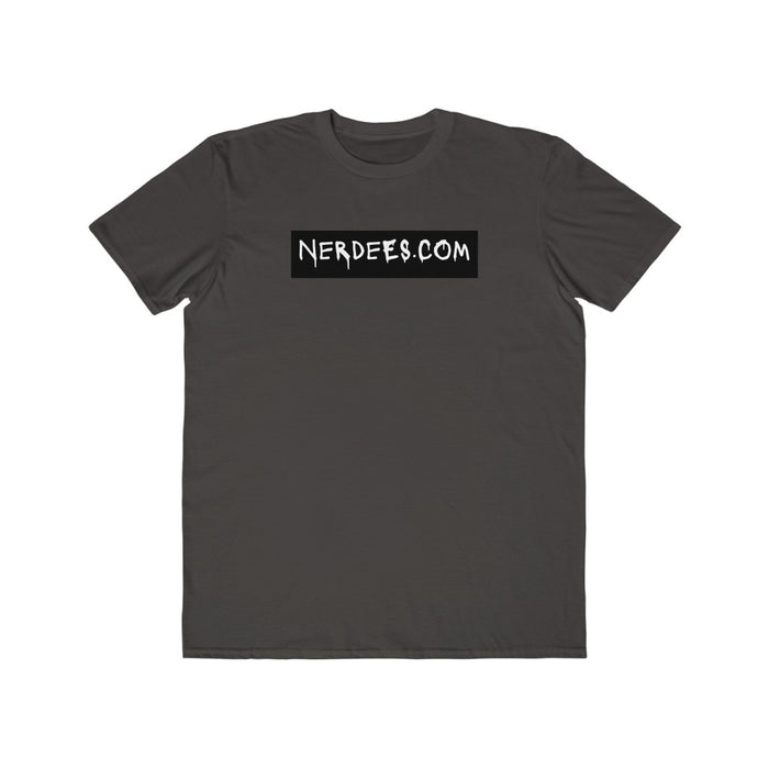 Nerdee's - "Nerdees.com Label" (BLK Design 01) -  Men's Lightweight Fashion Tee