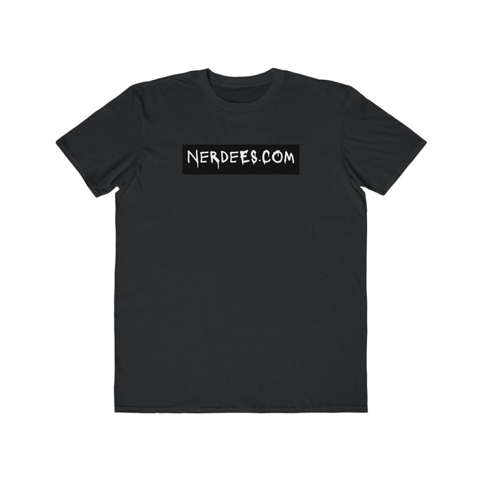 Nerdee's - "Nerdees.com Label" (BLK Design 01) -  Men's Lightweight Fashion Tee
