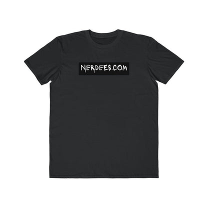 Nerdee's - "Nerdees.com Label" (BLK Design 01) -  Men's Lightweight Fashion Tee