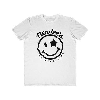 Nerdee's - The Nerd Bizz - "Mr. Smiley" Official Logo - Men's Lightweight Fashion Tee