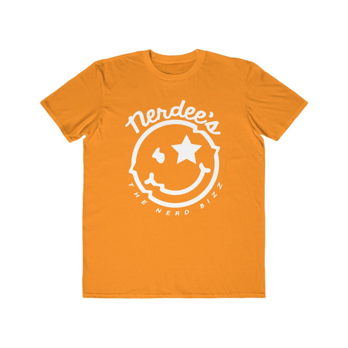Nerdee's - The Nerd Bizz - "Mr. Smiley" Official Logo - Men's Lightweight Fashion Tee