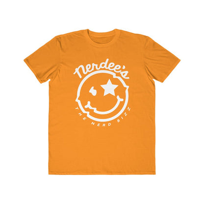 Nerdee's - The Nerd Bizz - "Mr. Smiley" Official Logo - Men's Lightweight Fashion Tee