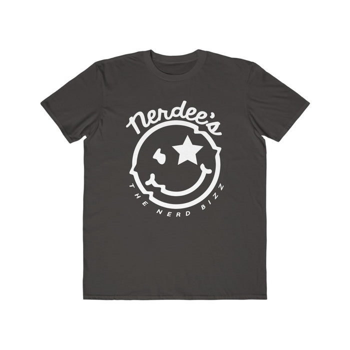 Nerdee's - The Nerd Bizz - "Mr. Smiley" Official Logo - Men's Lightweight Fashion Tee