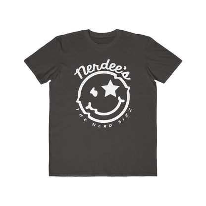 Nerdee's - The Nerd Bizz - "Mr. Smiley" Official Logo - Men's Lightweight Fashion Tee