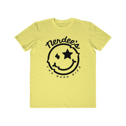 Nerdee's - The Nerd Bizz - "Mr. Smiley" Official Logo - Men's Lightweight Fashion Tee