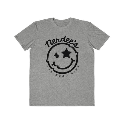 Nerdee's - The Nerd Bizz - "Mr. Smiley" Official Logo - Men's Lightweight Fashion Tee