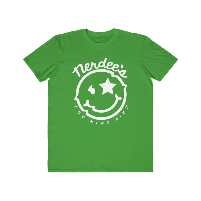 Nerdee's - The Nerd Bizz - "Mr. Smiley" Official Logo - Men's Lightweight Fashion Tee