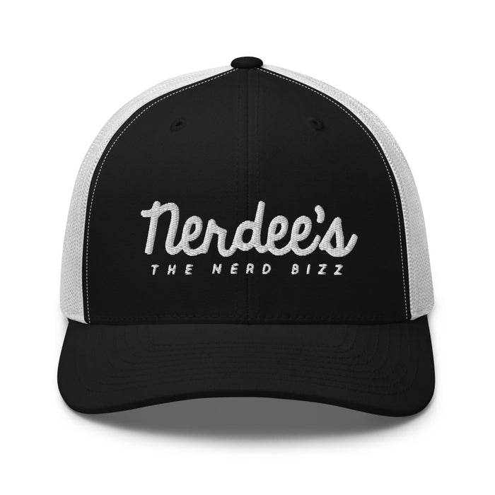 Nerdee's - The Nerd Bizz - Official Script Logo Trucker Cap