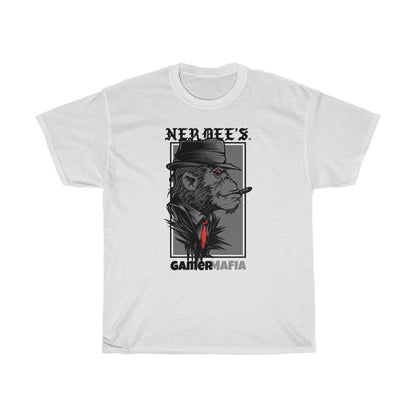 Nerdee's - Unisex Heavy Cotton Tee - "Gamer Mafia" (Design 01)