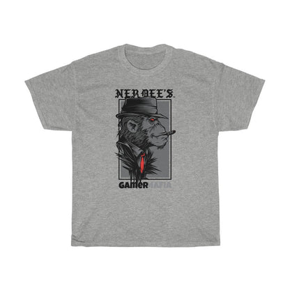 Nerdee's - Unisex Heavy Cotton Tee - "Gamer Mafia" (Design 01)