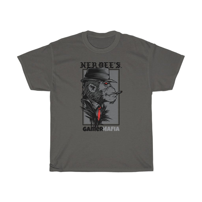 Nerdee's - Unisex Heavy Cotton Tee - "Gamer Mafia" (Design 01)