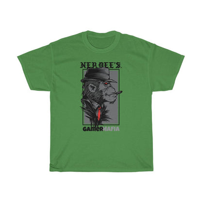 Nerdee's - Unisex Heavy Cotton Tee - "Gamer Mafia" (Design 01)