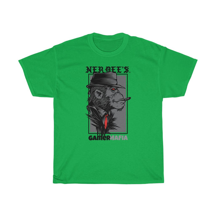 Nerdee's - Unisex Heavy Cotton Tee - "Gamer Mafia" (Design 01)