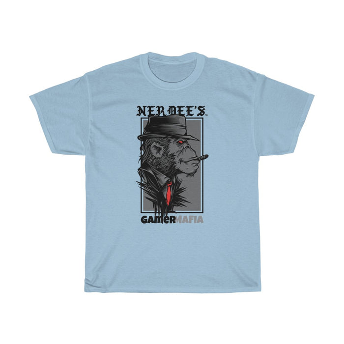 Nerdee's - Unisex Heavy Cotton Tee - "Gamer Mafia" (Design 01)