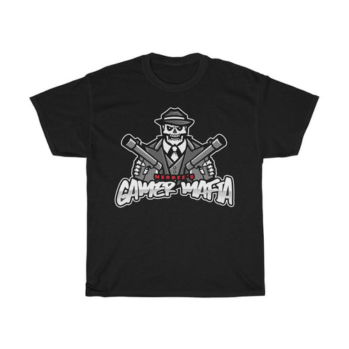 Nerdee's - Unisex Heavy Cotton Tee - "Gamer Mafia" (Design 03)