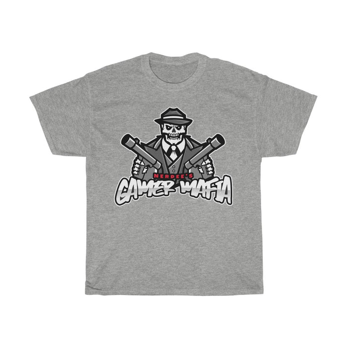 Nerdee's - Unisex Heavy Cotton Tee - "Gamer Mafia" (Design 03)