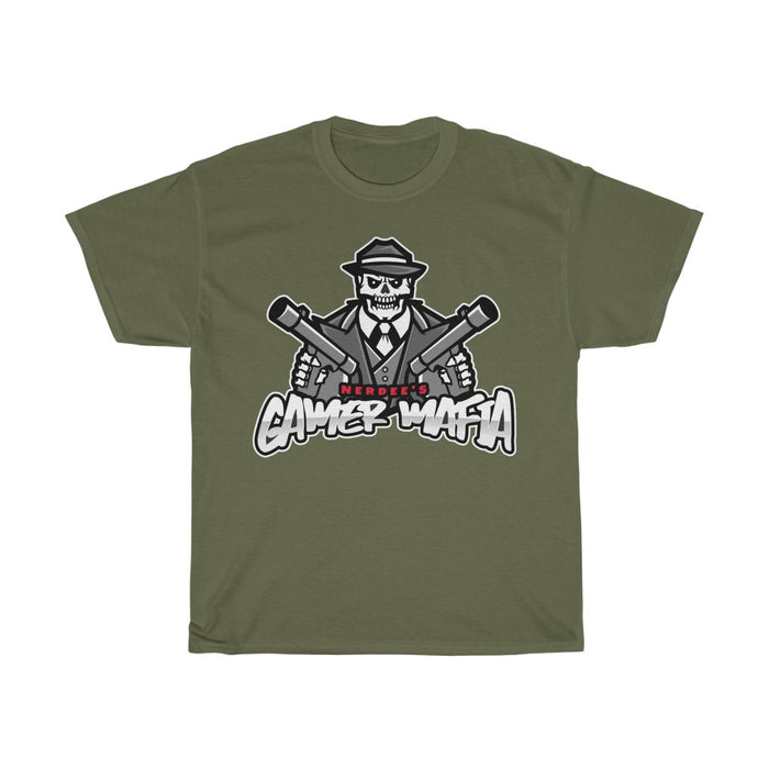 Nerdee's - Unisex Heavy Cotton Tee - "Gamer Mafia" (Design 03)