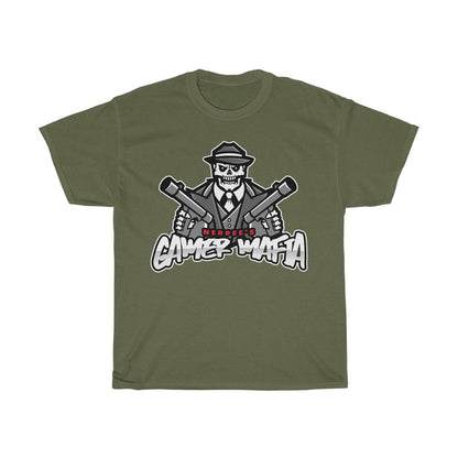 Nerdee's - Unisex Heavy Cotton Tee - "Gamer Mafia" (Design 03)