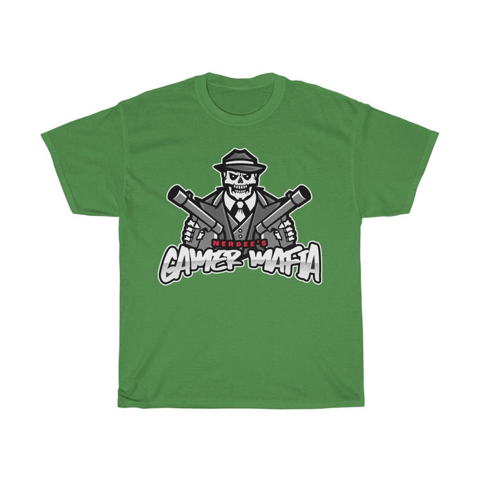 Nerdee's - Unisex Heavy Cotton Tee - "Gamer Mafia" (Design 03)