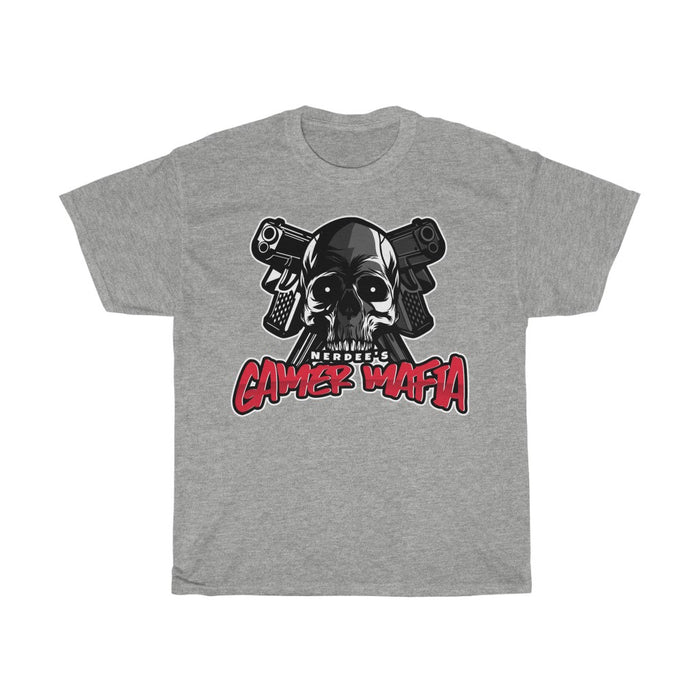 Nerdee's - Unisex Heavy Cotton Tee - "Gamer Mafia" (Design 04)