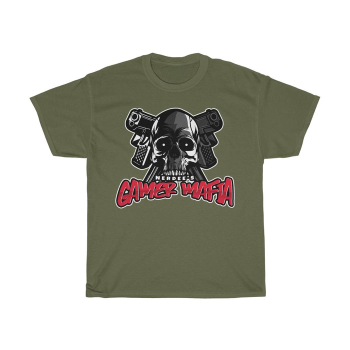 Nerdee's - Unisex Heavy Cotton Tee - "Gamer Mafia" (Design 04)