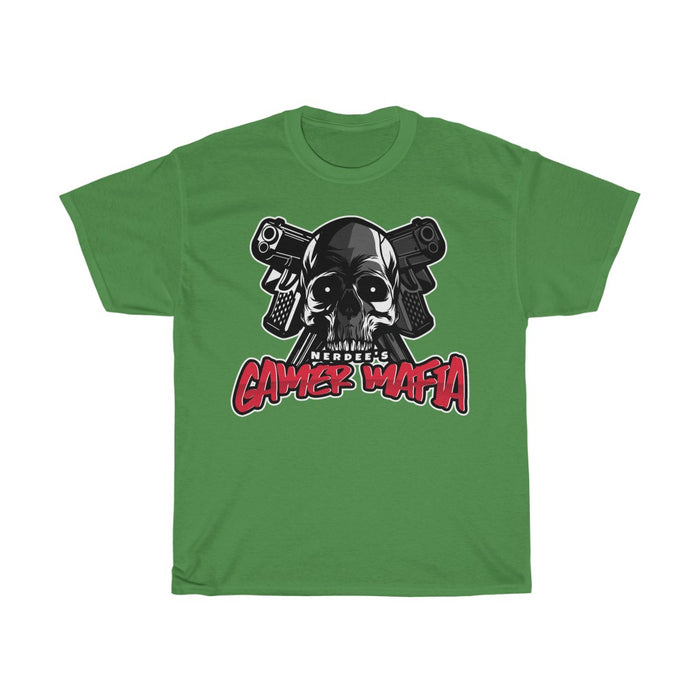 Nerdee's - Unisex Heavy Cotton Tee - "Gamer Mafia" (Design 04)