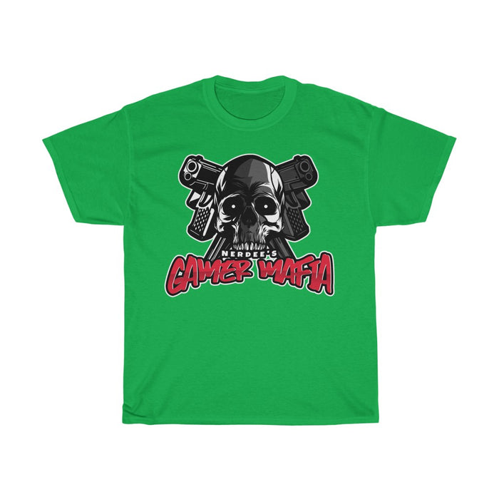 Nerdee's - Unisex Heavy Cotton Tee - "Gamer Mafia" (Design 04)