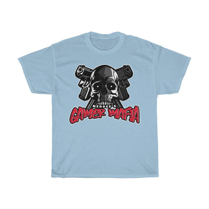 Nerdee's - Unisex Heavy Cotton Tee - "Gamer Mafia" (Design 04)
