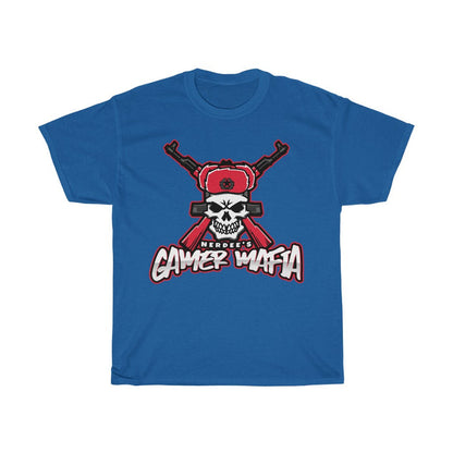 Nerdee's - Unisex Heavy Cotton Tee - "Gamer Mafia" (Design 05)