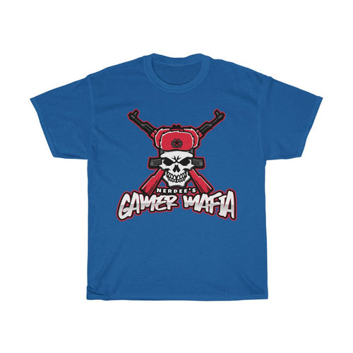 Nerdee's - Unisex Heavy Cotton Tee - "Gamer Mafia" (Design 05)