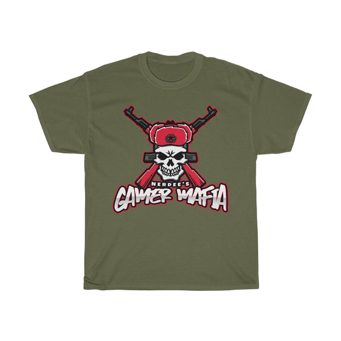 Nerdee's - Unisex Heavy Cotton Tee - "Gamer Mafia" (Design 05)