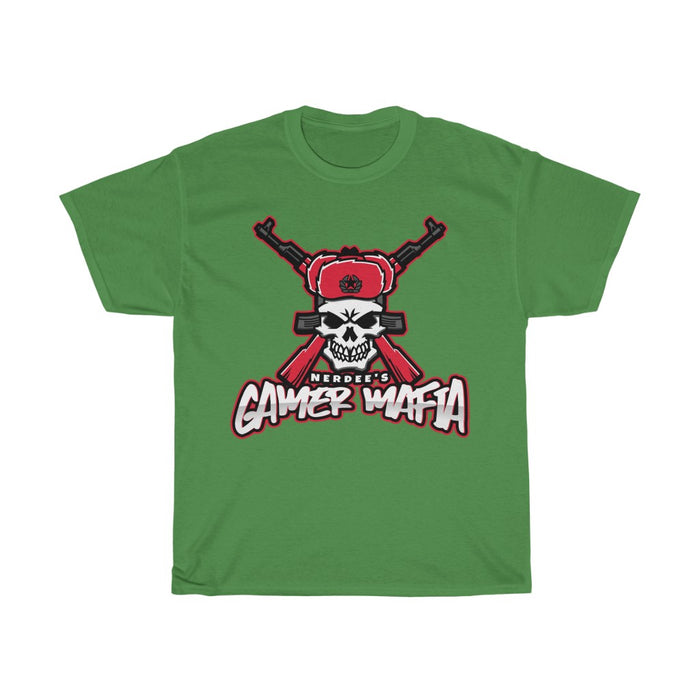 Nerdee's - Unisex Heavy Cotton Tee - "Gamer Mafia" (Design 05)