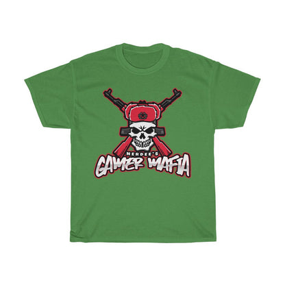 Nerdee's - Unisex Heavy Cotton Tee - "Gamer Mafia" (Design 05)