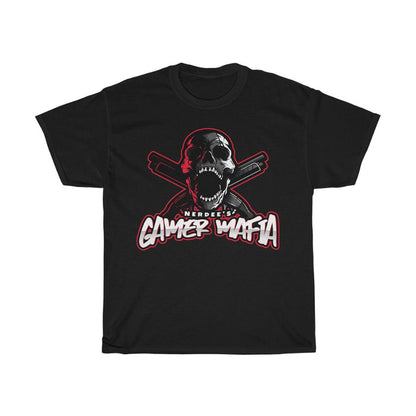 Nerdee's - Unisex Heavy Cotton Tee - "Gamer Mafia" (Design 08)