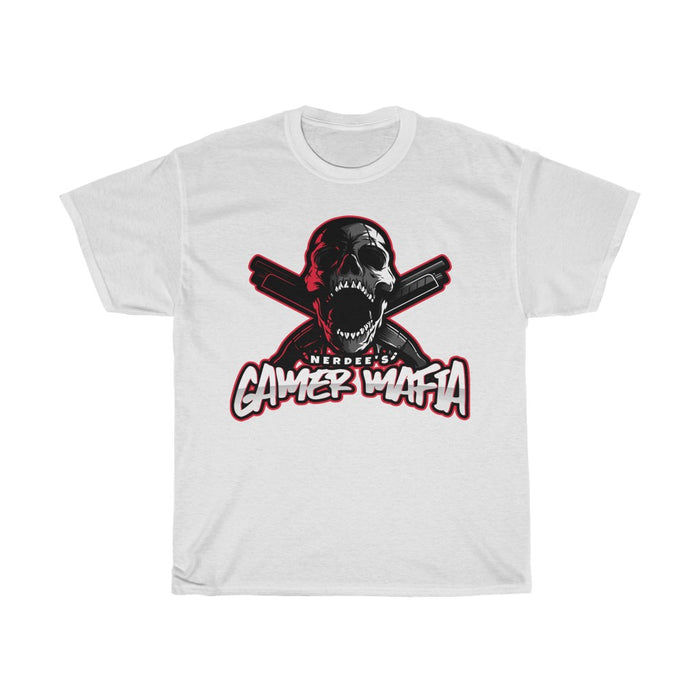 Nerdee's - Unisex Heavy Cotton Tee - "Gamer Mafia" (Design 08)
