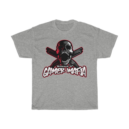 Nerdee's - Unisex Heavy Cotton Tee - "Gamer Mafia" (Design 08)