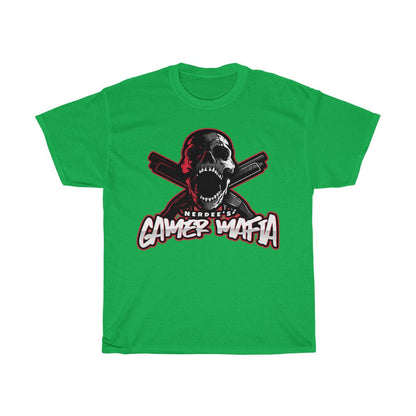 Nerdee's - Unisex Heavy Cotton Tee - "Gamer Mafia" (Design 08)
