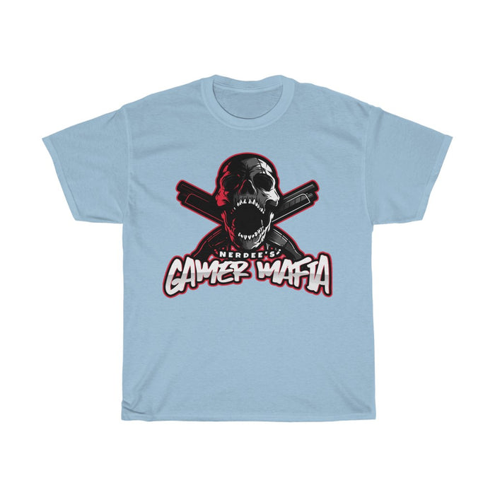 Nerdee's - Unisex Heavy Cotton Tee - "Gamer Mafia" (Design 08)