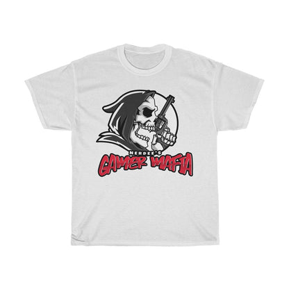 Nerdee's - Unisex Heavy Cotton Tee - "Gamer Mafia" (Design 09)