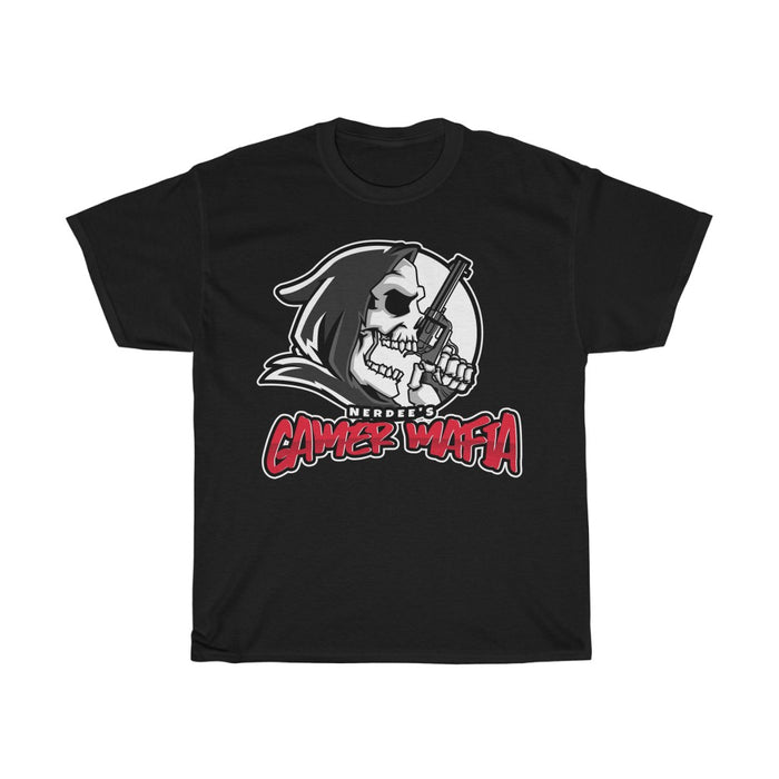 Nerdee's - Unisex Heavy Cotton Tee - "Gamer Mafia" (Design 09)