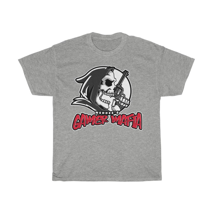 Nerdee's - Unisex Heavy Cotton Tee - "Gamer Mafia" (Design 09)