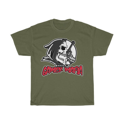 Nerdee's - Unisex Heavy Cotton Tee - "Gamer Mafia" (Design 09)