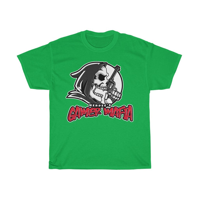 Nerdee's - Unisex Heavy Cotton Tee - "Gamer Mafia" (Design 09)